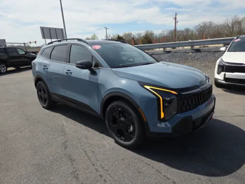 Blue 2026 Kia Sportage Hybrid X-Line AWD for sale in Hamburg, PA