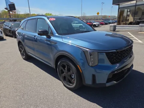 Blue 2026 Kia Sorento Hybrid X-Line SX Prestige AWD for sale in Hamburg, PA