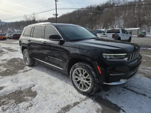 Black 2021 Jeep Grand Cherokee L Summit for sale in Hamburg, PA