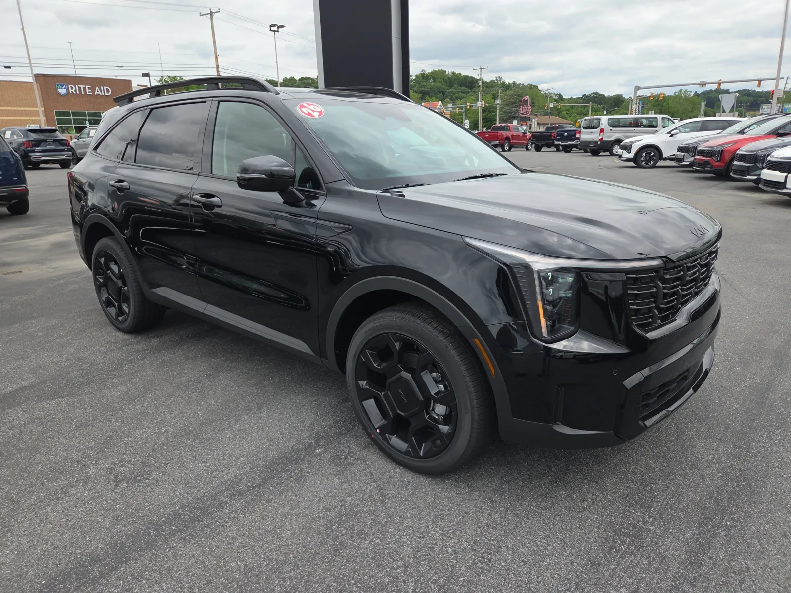 Black 2026 Kia Sorento X-Line EX AWD for sale in Hamburg, PA