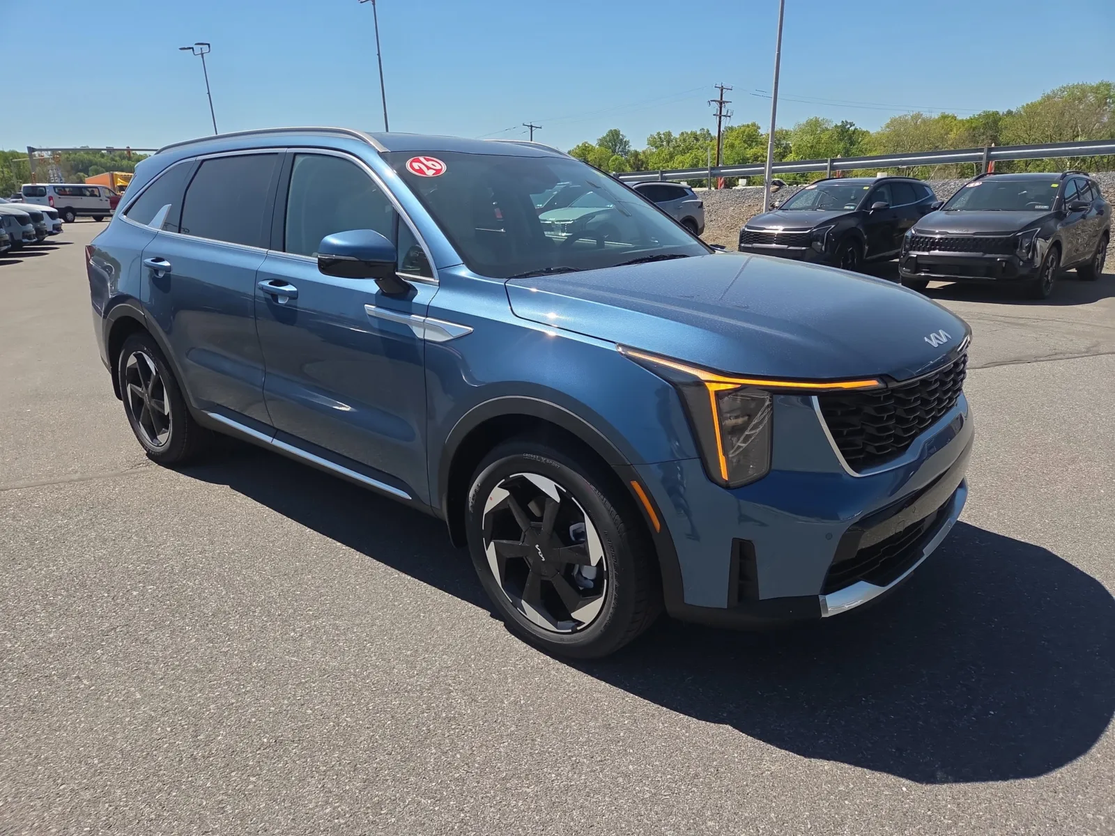 Blue 2026 Kia Sorento Hybrid EX AWD for sale in Hamburg, PA
