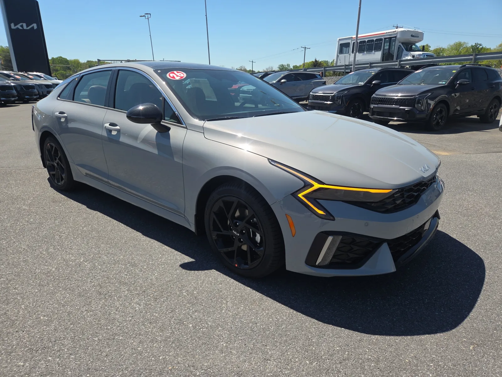 Gray 2026 Kia K5 GT-Line AWD for sale in Hamburg, PA