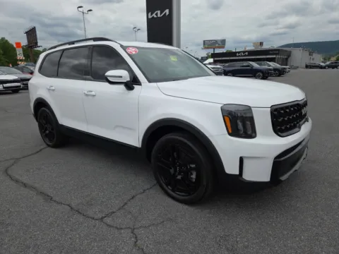 White 2024 Kia Telluride EX X-Line AWD for sale in Hamburg, PA