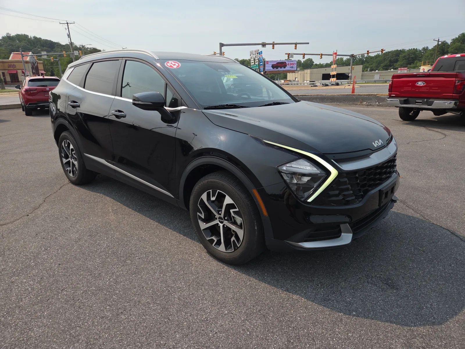 Black 2023 Kia Sportage EX for sale in Hamburg, PA