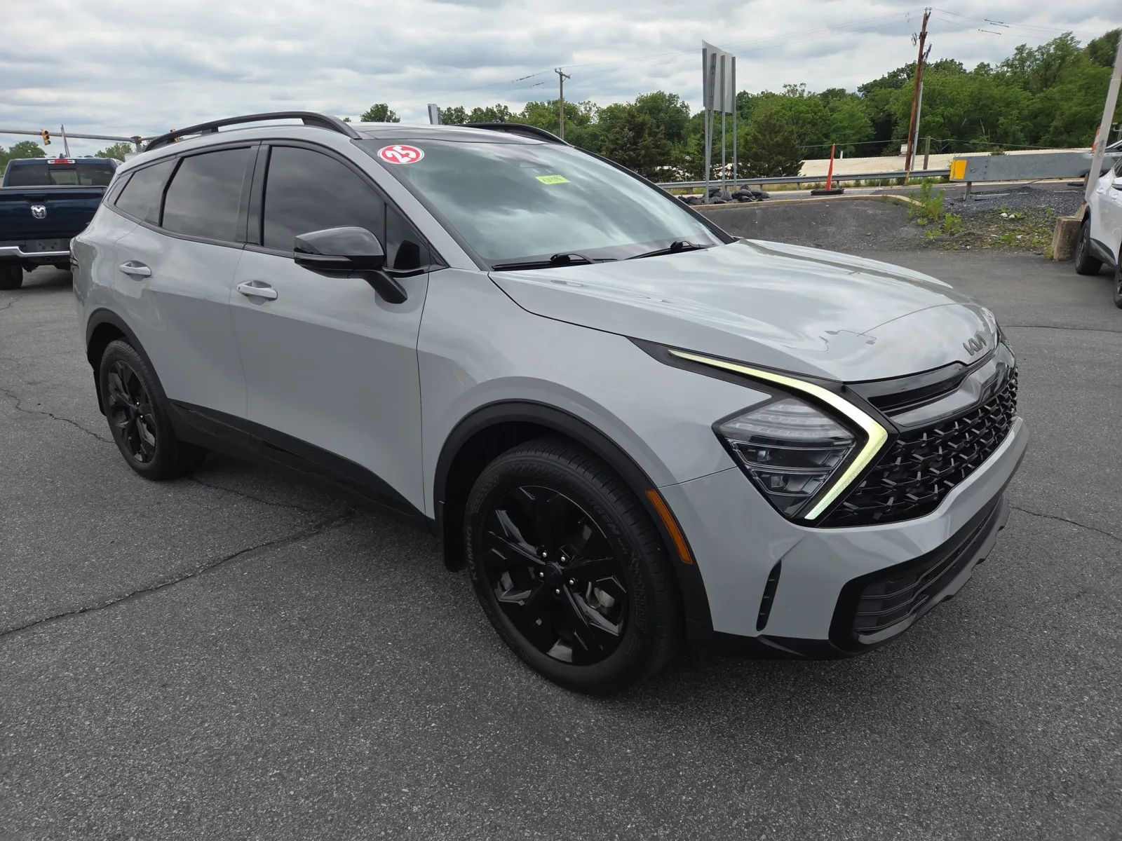 Gray 2025 Kia Sportage X-Line for sale in Hamburg, PA