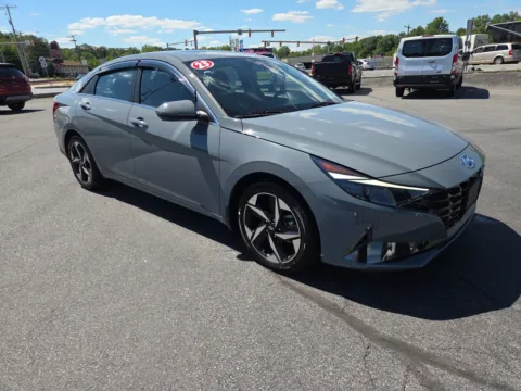 Gray 2023 Hyundai Elantra Limited for sale in Hamburg, PA