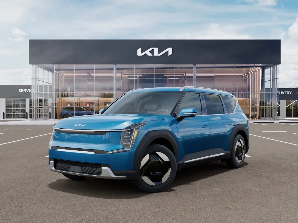Blue 2026 Kia EV9 Wind AWD for sale in Hamburg, PA