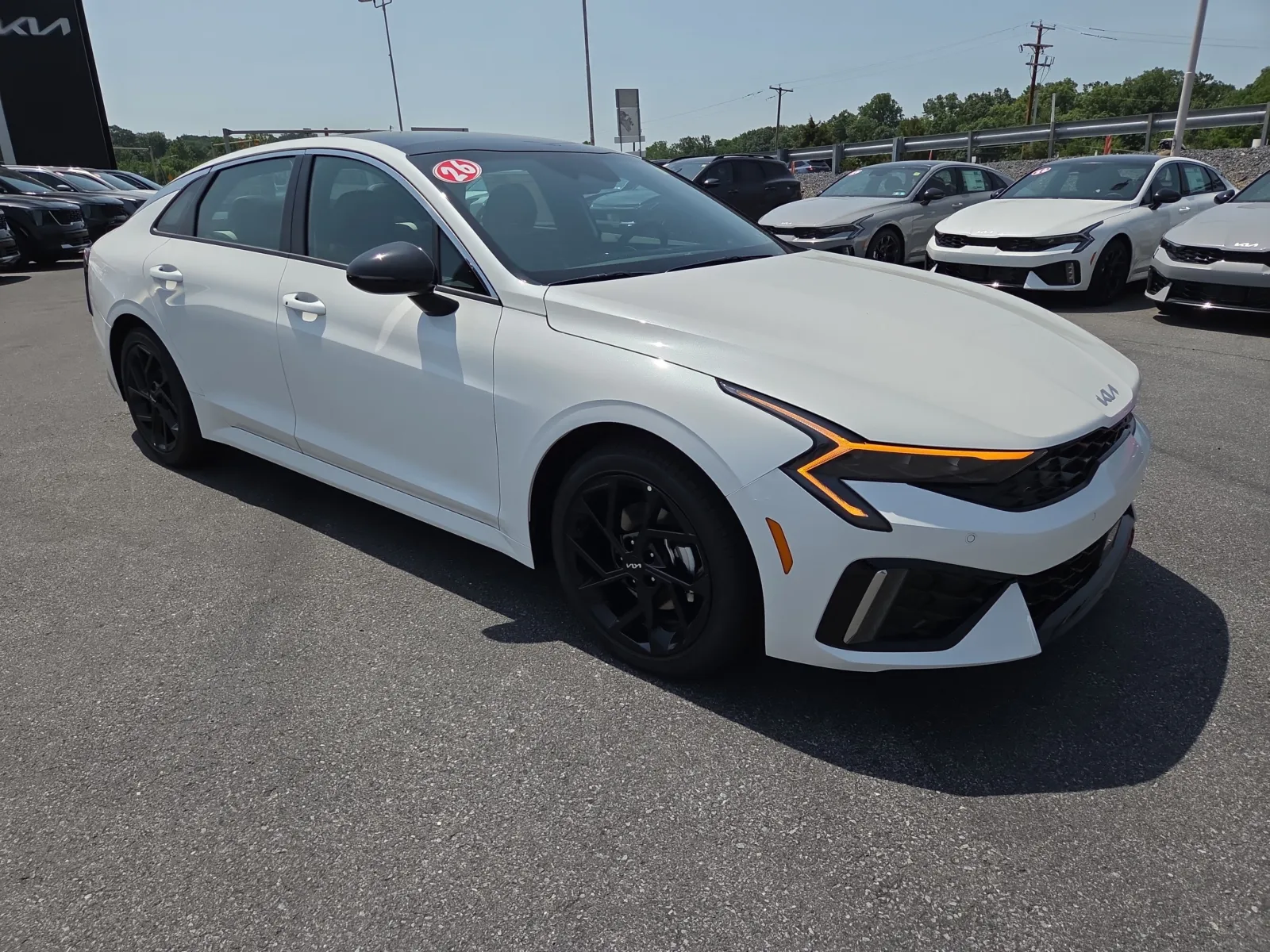 White 2026 Kia K5 GT-Line AWD for sale in Hamburg, PA