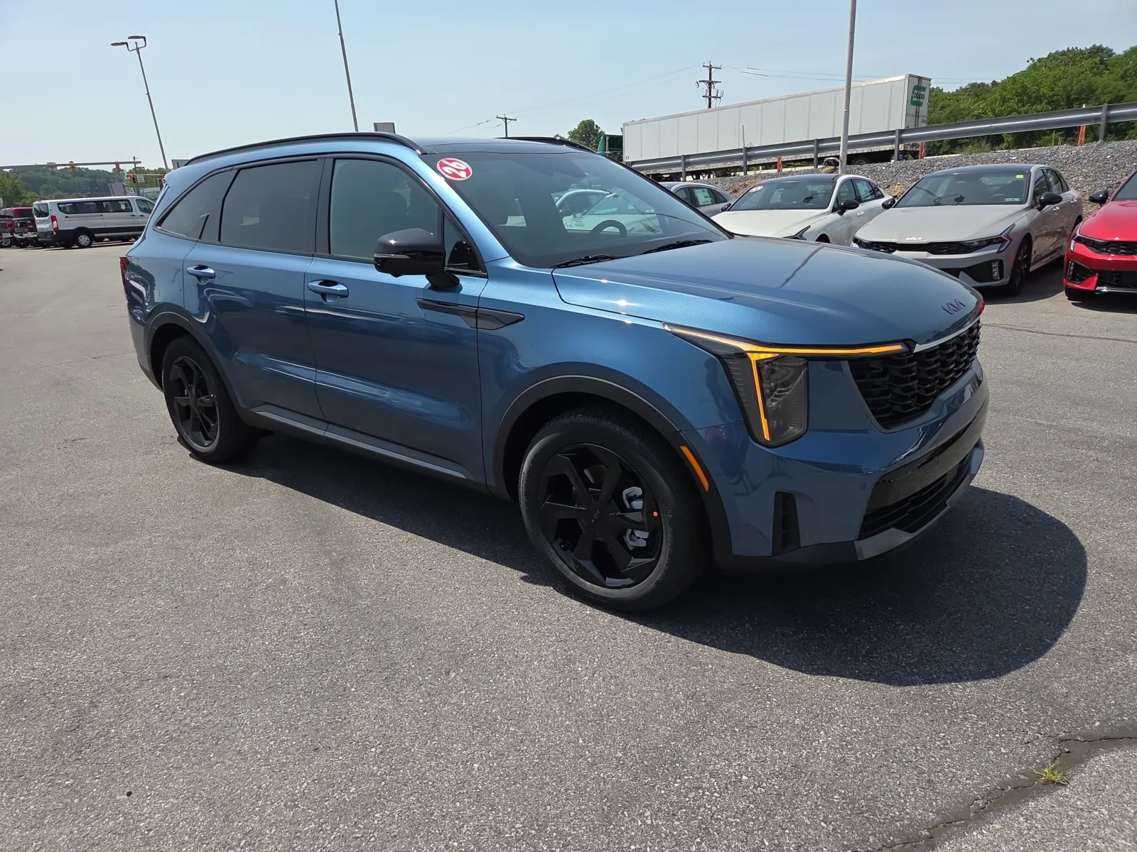 Blue 2026 Kia Sorento Hybrid X-Line SX Prestige AWD for sale in Hamburg, PA