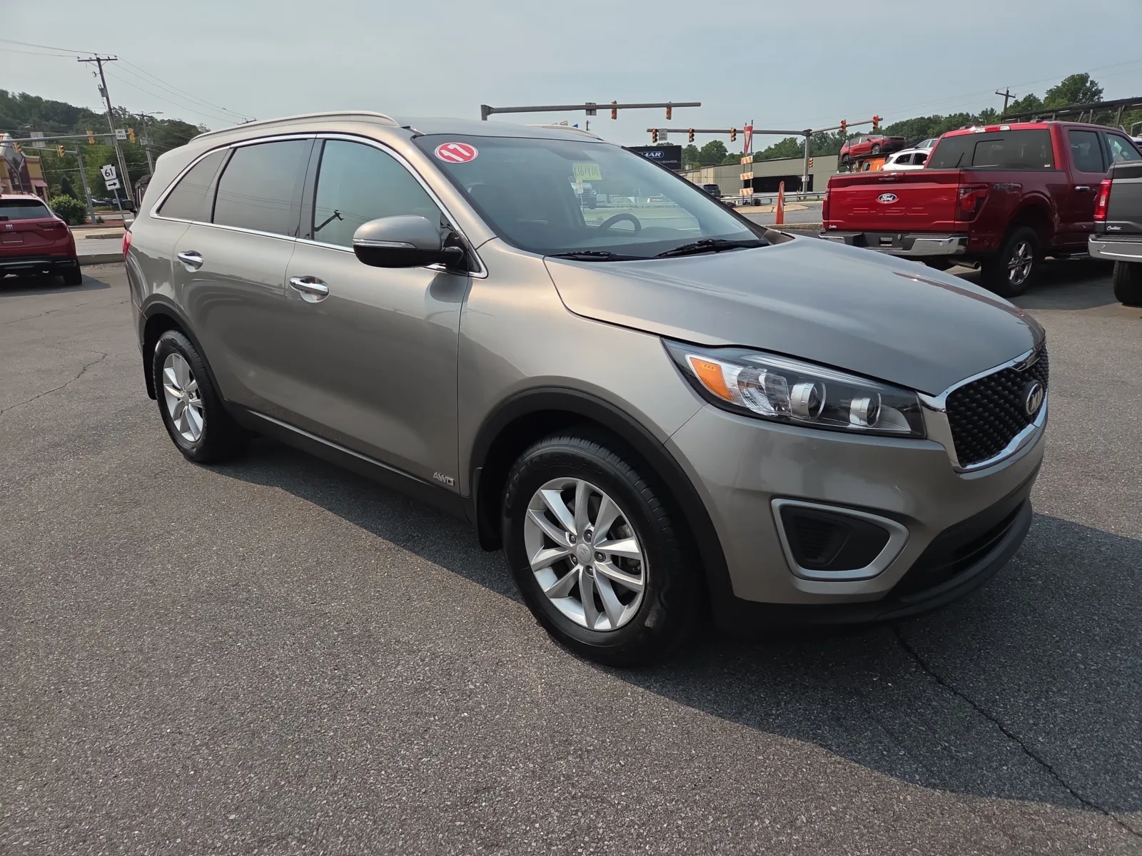 Silver 2017 Kia Sorento LX AWD for sale in Hamburg, PA