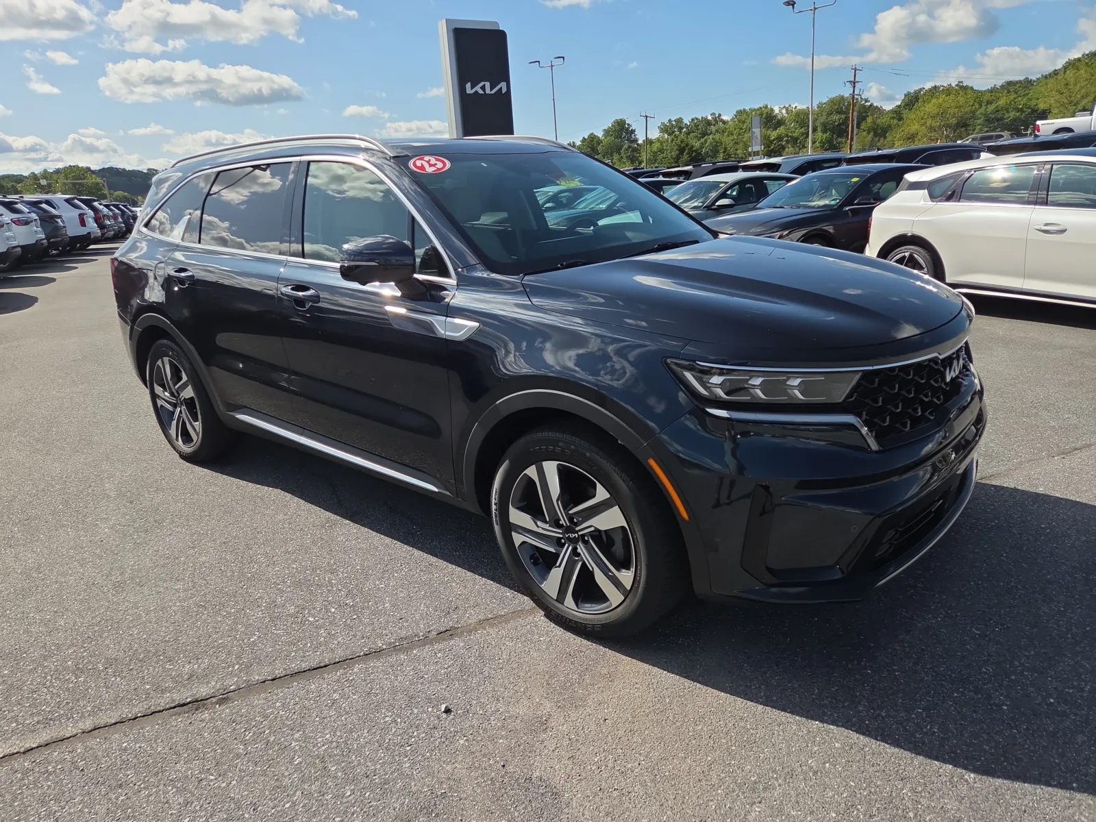 Blue 2023 Kia Sorento Plug-In Hybrid SX Prestige AWD for sale in Hamburg, PA