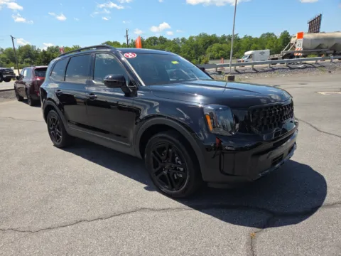Black 2025 Kia Telluride EX X-Line AWD for sale in Hamburg, PA