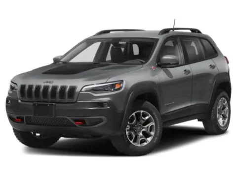 Gray 2021 Jeep Cherokee Trailhawk for sale in Hamburg, PA