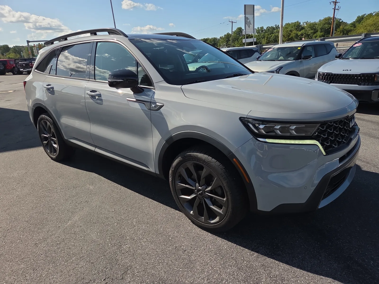 Gray 2023 Kia Sorento X-Line SX Prestige AWD for sale in Hamburg, PA
