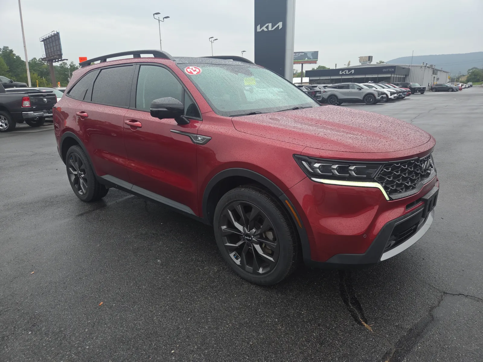 Red 2023 Kia Sorento X-Line SX Prestige AWD for sale in Hamburg, PA