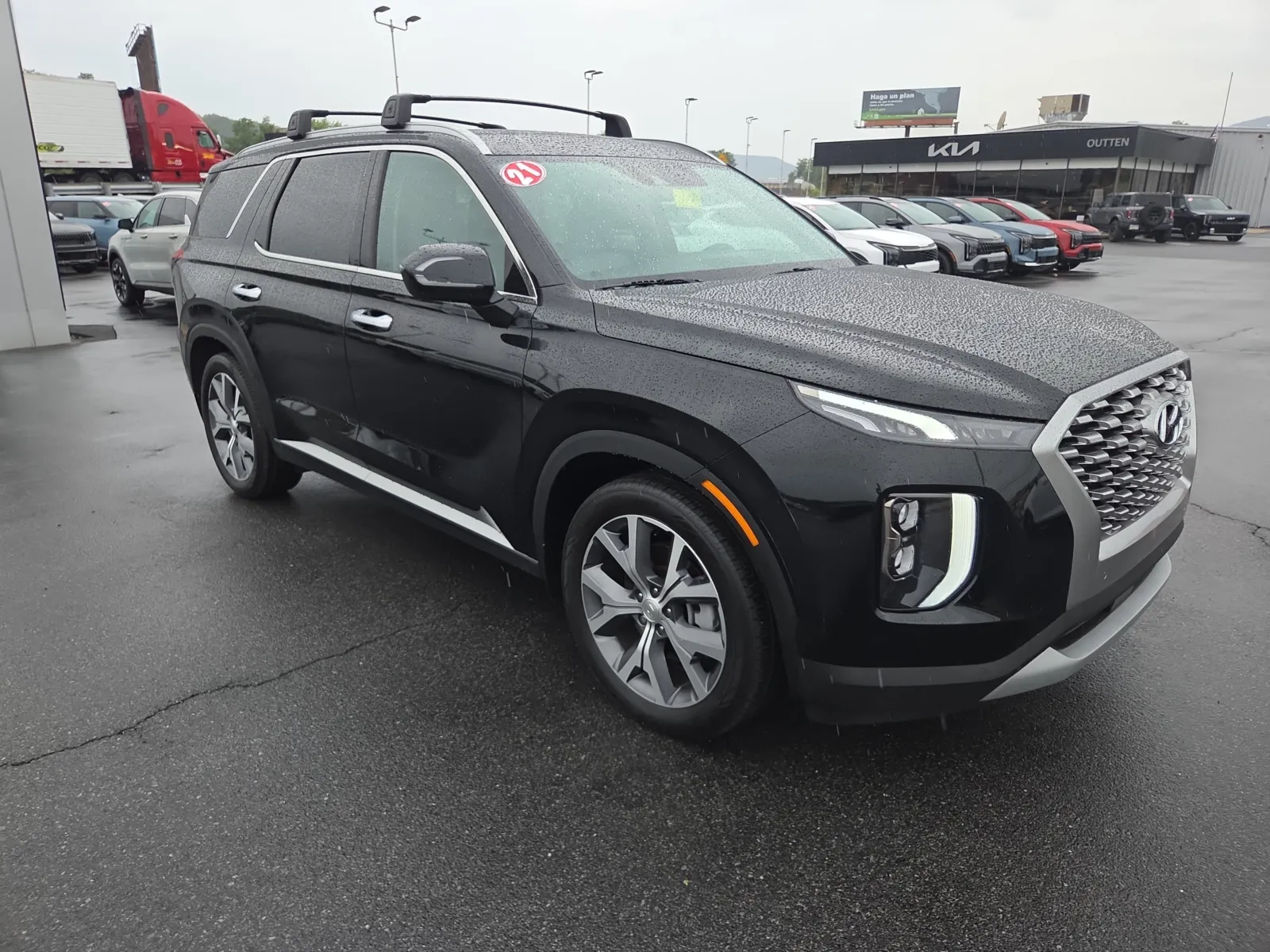 Black 2021 Hyundai Palisade SEL AWD for sale in Hamburg, PA