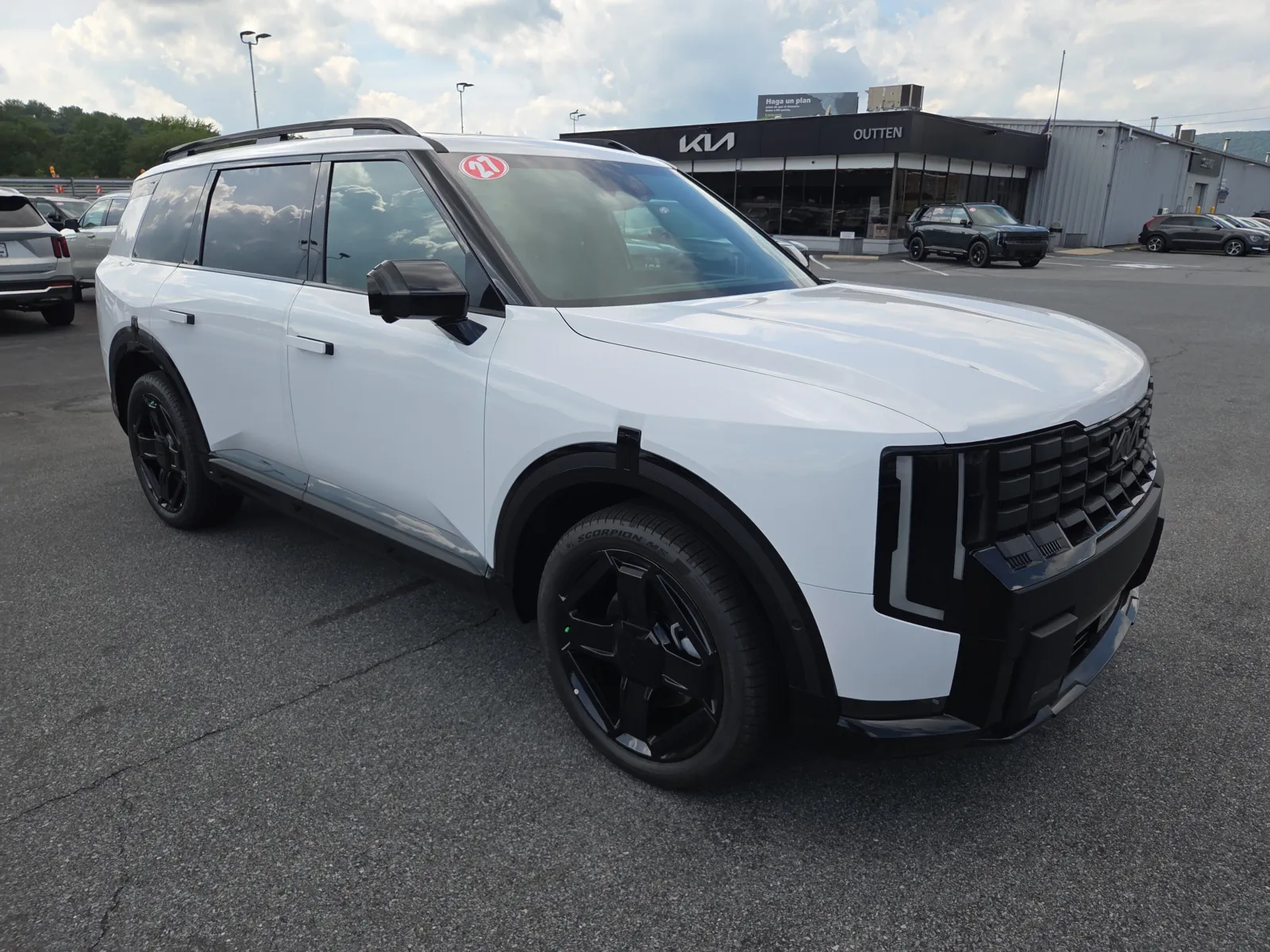 White 2027 Kia Telluride Hybrid X-Line SX AWD for sale in Hamburg, PA