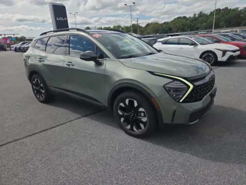 Green 2024 Kia Sportage X-Line AWD for sale in Hamburg, PA