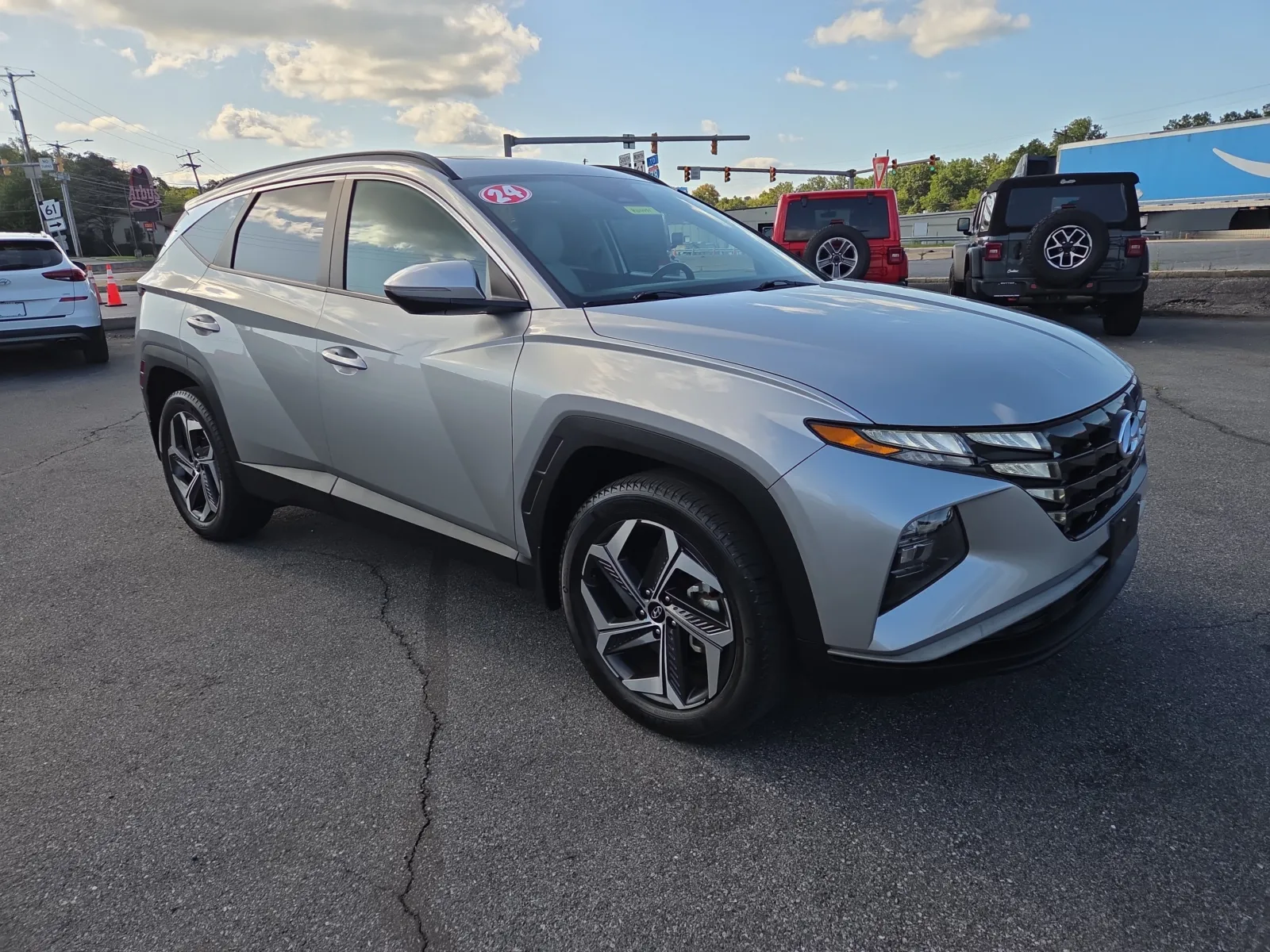 Silver 2024 Hyundai Tucson SEL AWD for sale in Hamburg, PA