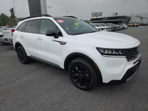 White 2023 Kia Sorento X-Line S AWD for sale in Hamburg, PA