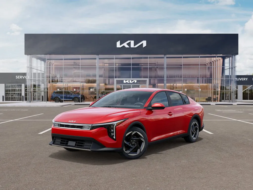 Red 2025 Kia K4 EX for sale in Hamburg, PA