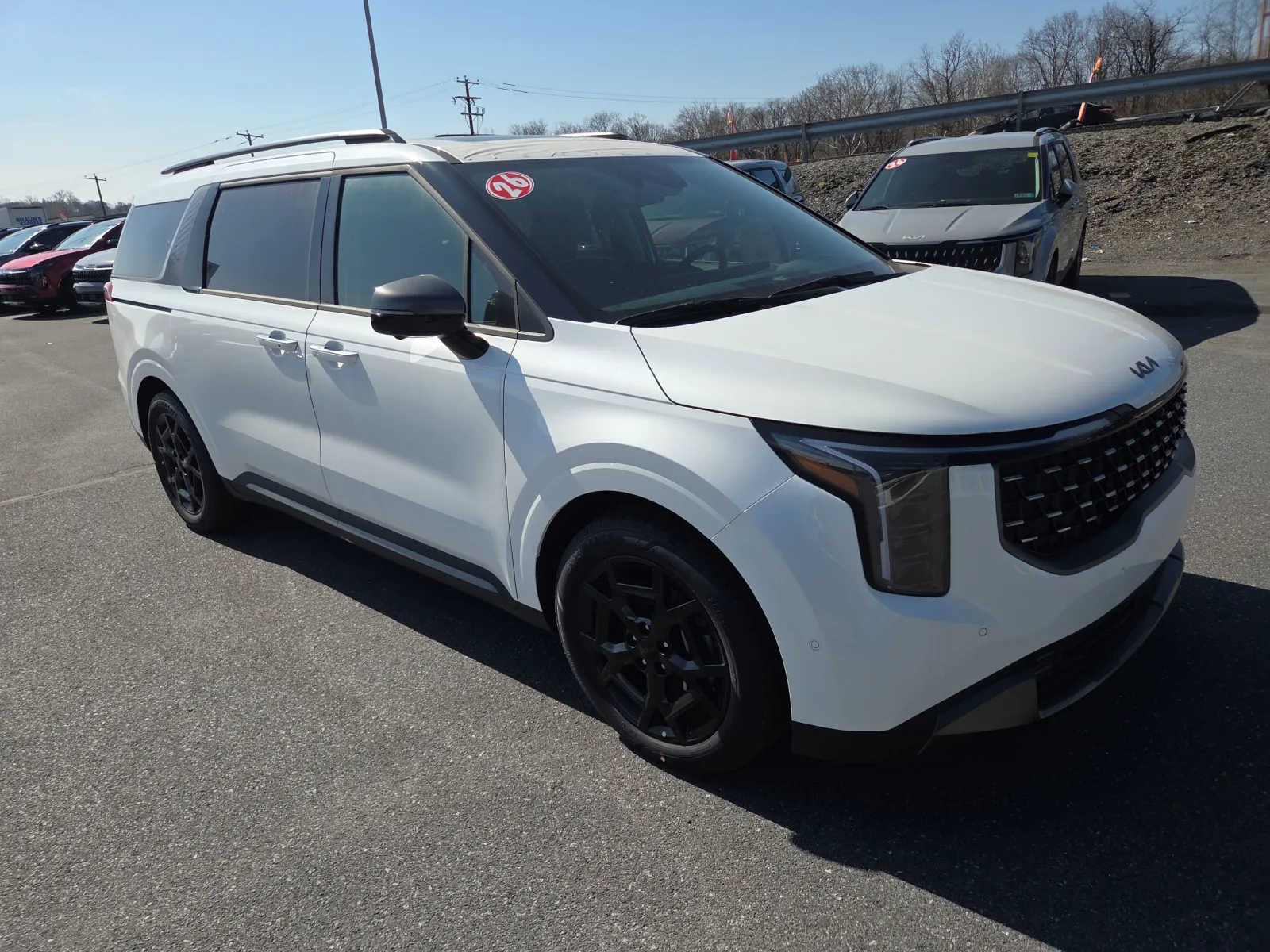 White 2026 Kia Carnival SX Prestige for sale in Hamburg, PA