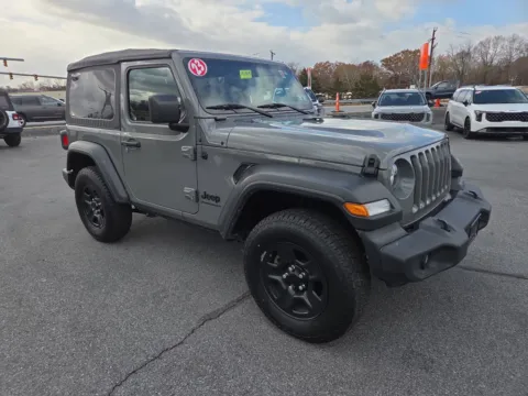 Gray 2023 Jeep Wrangler Sport for sale in Hamburg, PA