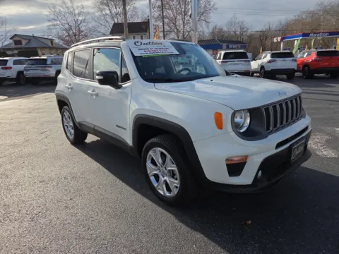 White 2023 Jeep Renegade Limited for sale in Hamburg, PA