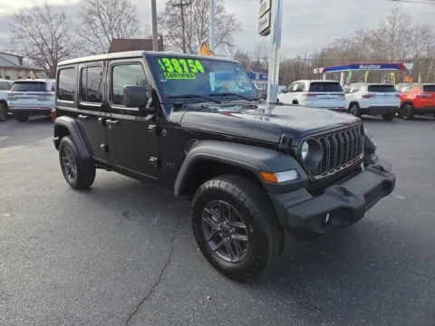 Black 2024 Jeep Wrangler Sport S for sale in Hamburg, PA