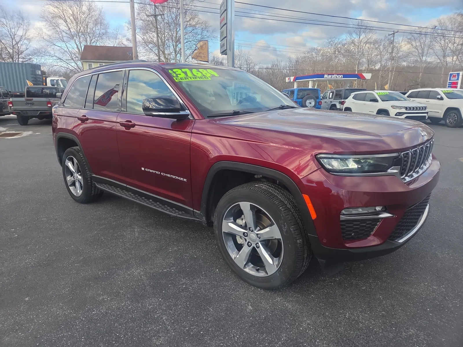 Red 2024 Jeep Grand Cherokee Limited for sale in Hamburg, PA
