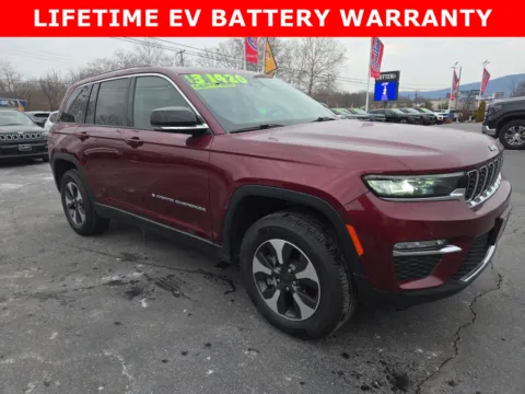 Red 2023 Jeep Grand Cherokee 4xe for sale in Hamburg, PA