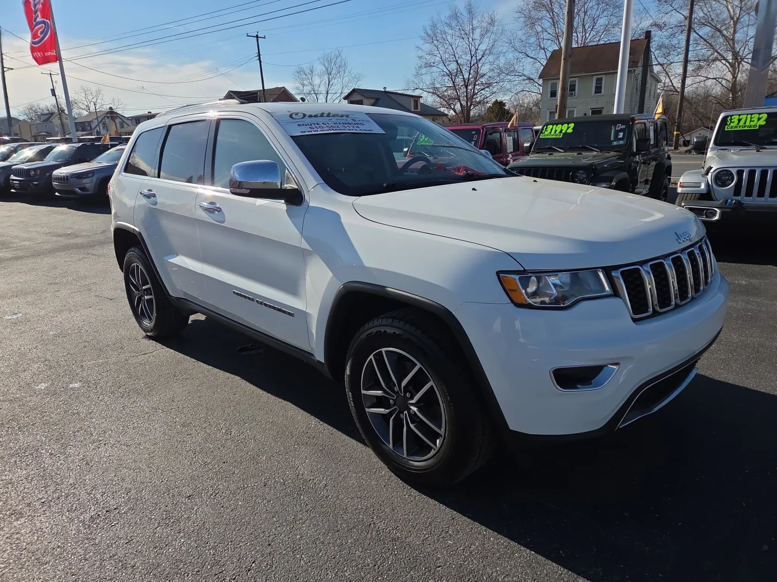 2019 Jeep Grand Cherokee Limited for sale in Hamburg, PA