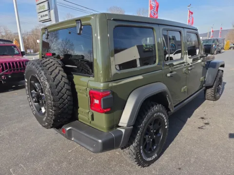 Another view of 2022 Jeep Wrangler Unlimited Willys for sale in Hamburg, PA at Outten Chrysler Dodge Jeep RAM of Hamburg
