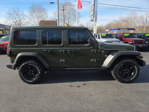 Photos of 2022 Jeep Wrangler Unlimited Willys for sale in Hamburg, PA at Outten Chrysler Dodge Jeep RAM of Hamburg