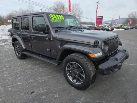 Gray 2021 Jeep Wrangler Unlimited 80th Anniversary for sale in Hamburg, PA