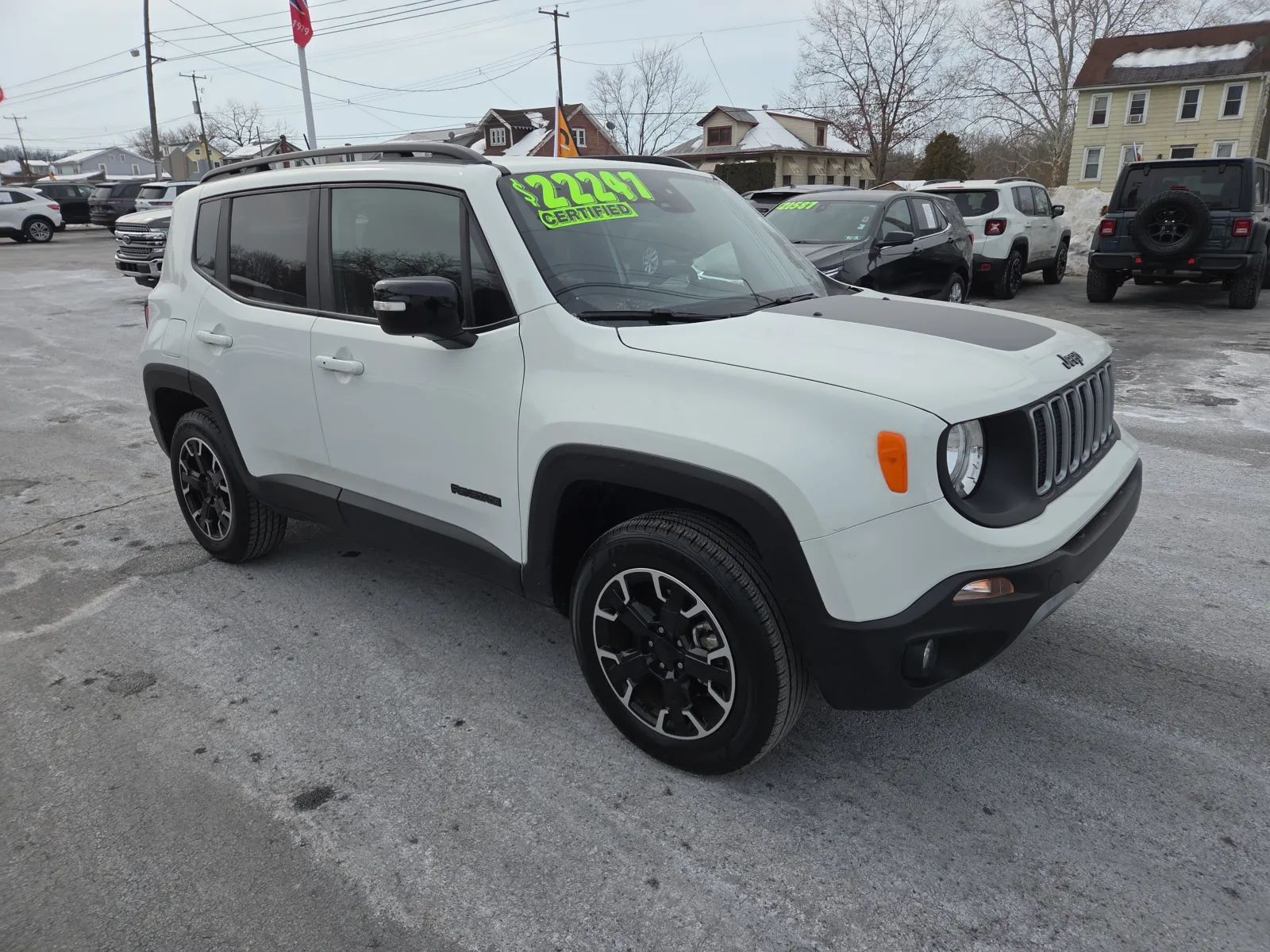White 2023 Jeep Renegade Upland for sale in Hamburg, PA