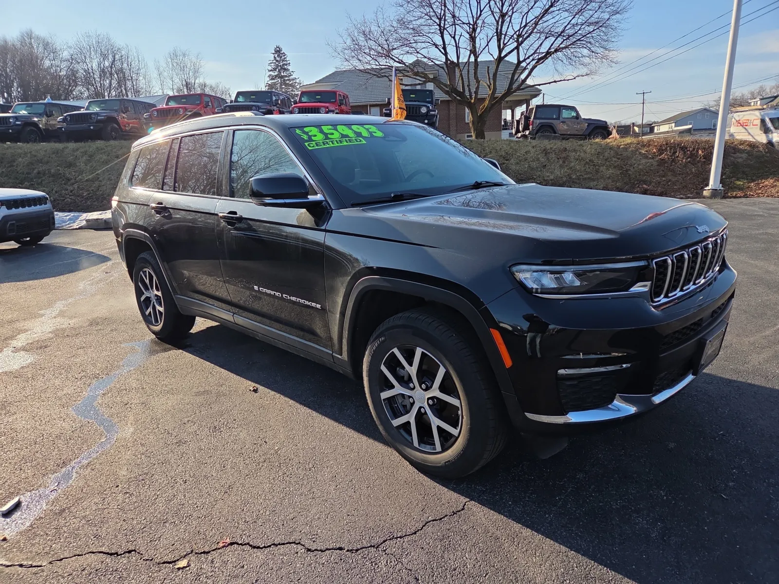 Black 2024 Jeep Grand Cherokee L Limited for sale in Hamburg, PA