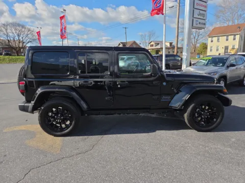 Photos of 2025 Jeep Wrangler 4xe Sahara for sale in Hamburg, PA at Outten Chrysler Dodge Jeep RAM of Hamburg