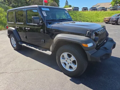 Black 2022 Jeep Wrangler Unlimited Sport S for sale in Hamburg, PA