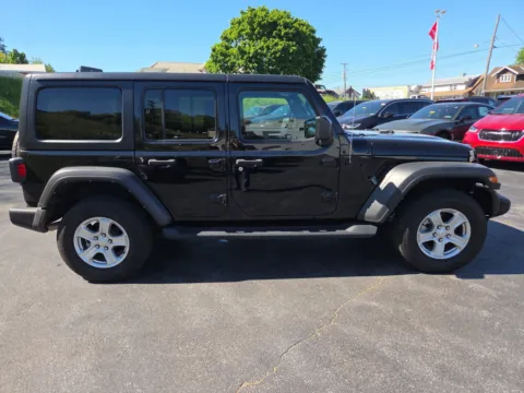 Photos of 2022 Jeep Wrangler Unlimited Sport S for sale in Hamburg, PA at Outten Chrysler Dodge Jeep RAM of Hamburg