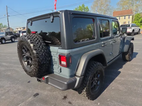 Another view of 2025 Jeep Wrangler 4xe Willys for sale in Hamburg, PA at Outten Chrysler Dodge Jeep RAM of Hamburg