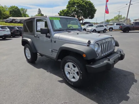 Silver 2014 Jeep Wrangler Sport for sale in Hamburg, PA