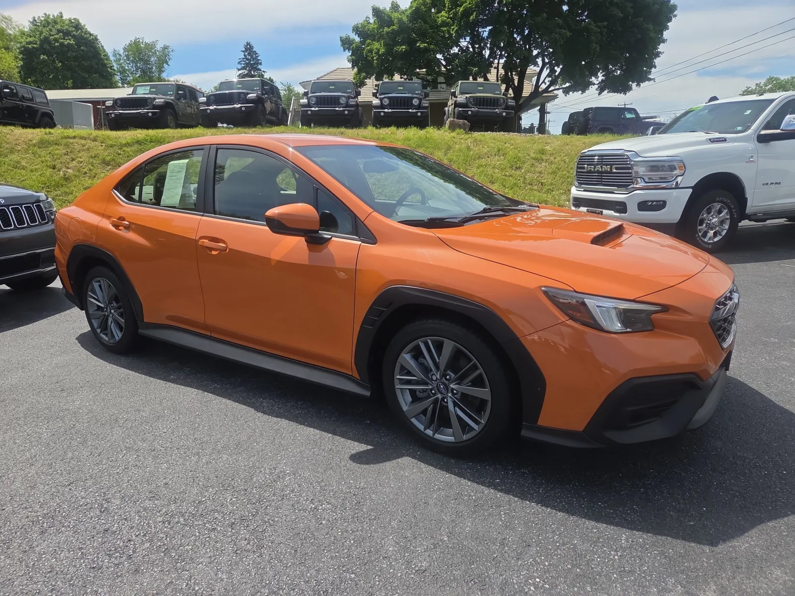 Orange 2022 Subaru WRX for sale in Hamburg, PA
