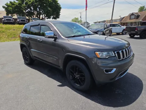 Gray 2017 Jeep Grand Cherokee Limited for sale in Hamburg, PA