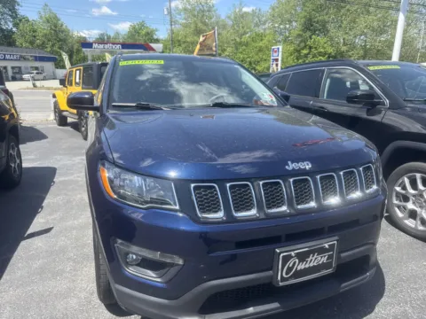 Blue 2021 Jeep Compass Latitude for sale in Hamburg, PA