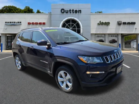 Blue 2021 Jeep Compass Latitude for sale in Hamburg, PA