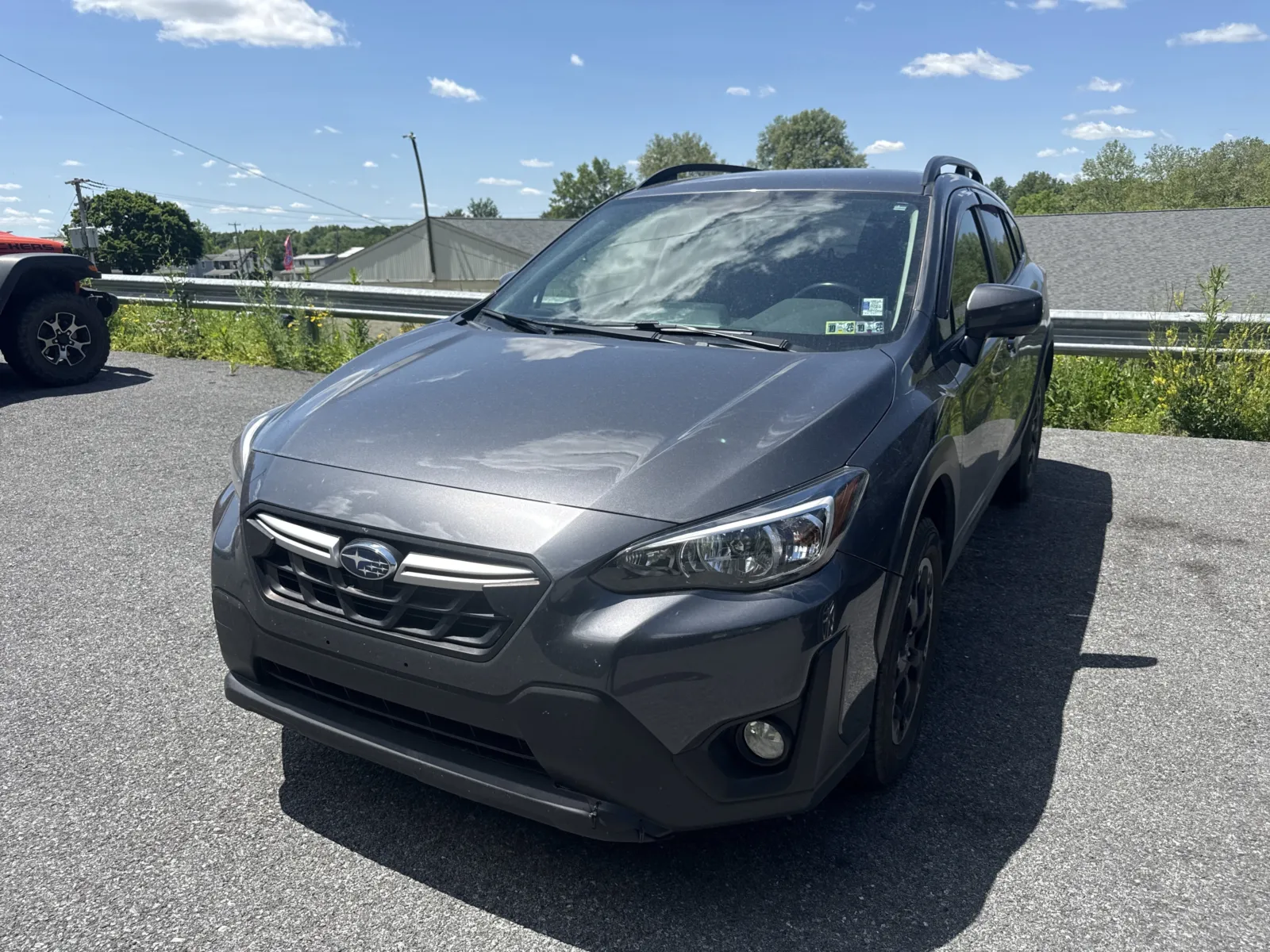 Gray 2022 Subaru Crosstrek Premium for sale in Hamburg, PA