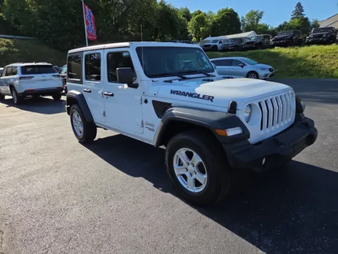 White 2019 Jeep Wrangler Unlimited Sport S for sale in Hamburg, PA
