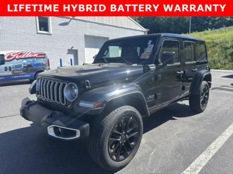 Black 2025 Jeep Wrangler 4xe for sale in Hamburg, PA
