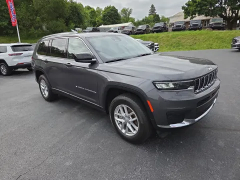 Gray 2023 Jeep Grand Cherokee L Laredo for sale in Hamburg, PA